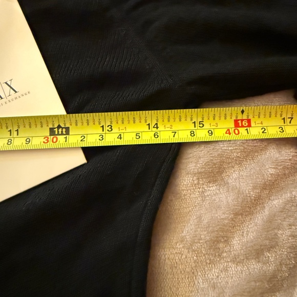 Armani Exchange Black Long Sleeve Sweater - Picture 5 of 6